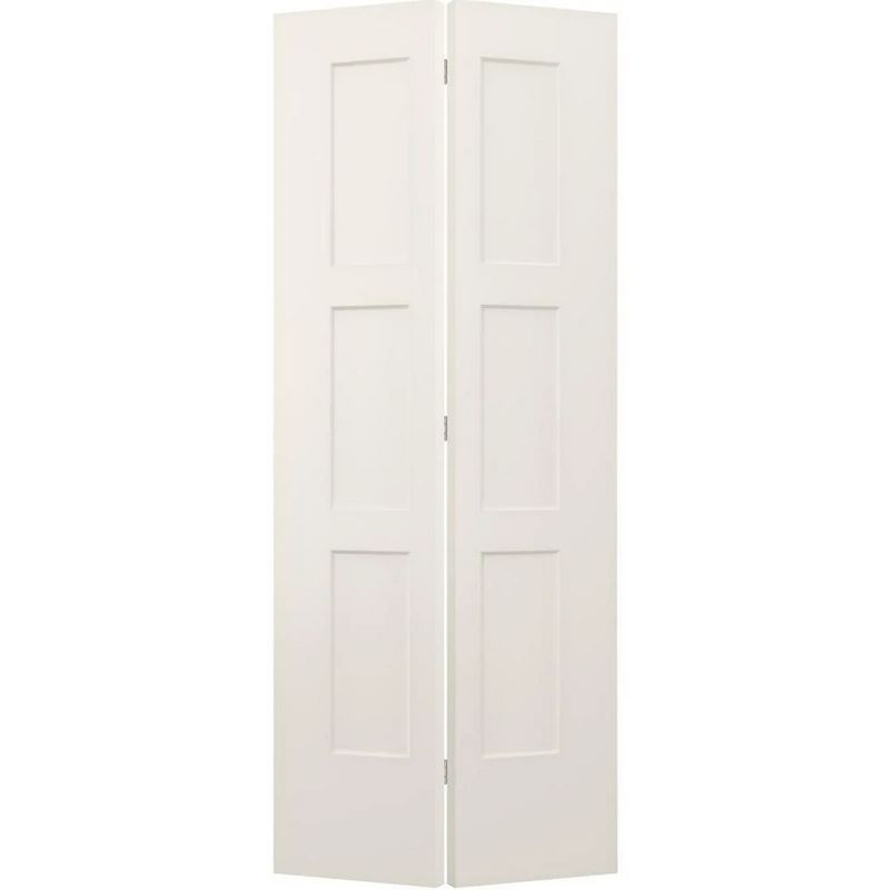 Birkdale 3pnl Primed Smooth Molded Composite Mdf Closet Bi-Fold Door