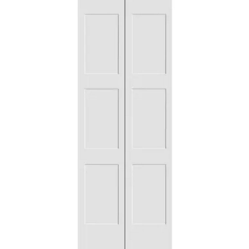 3 panel shaker bifold with track and hardware